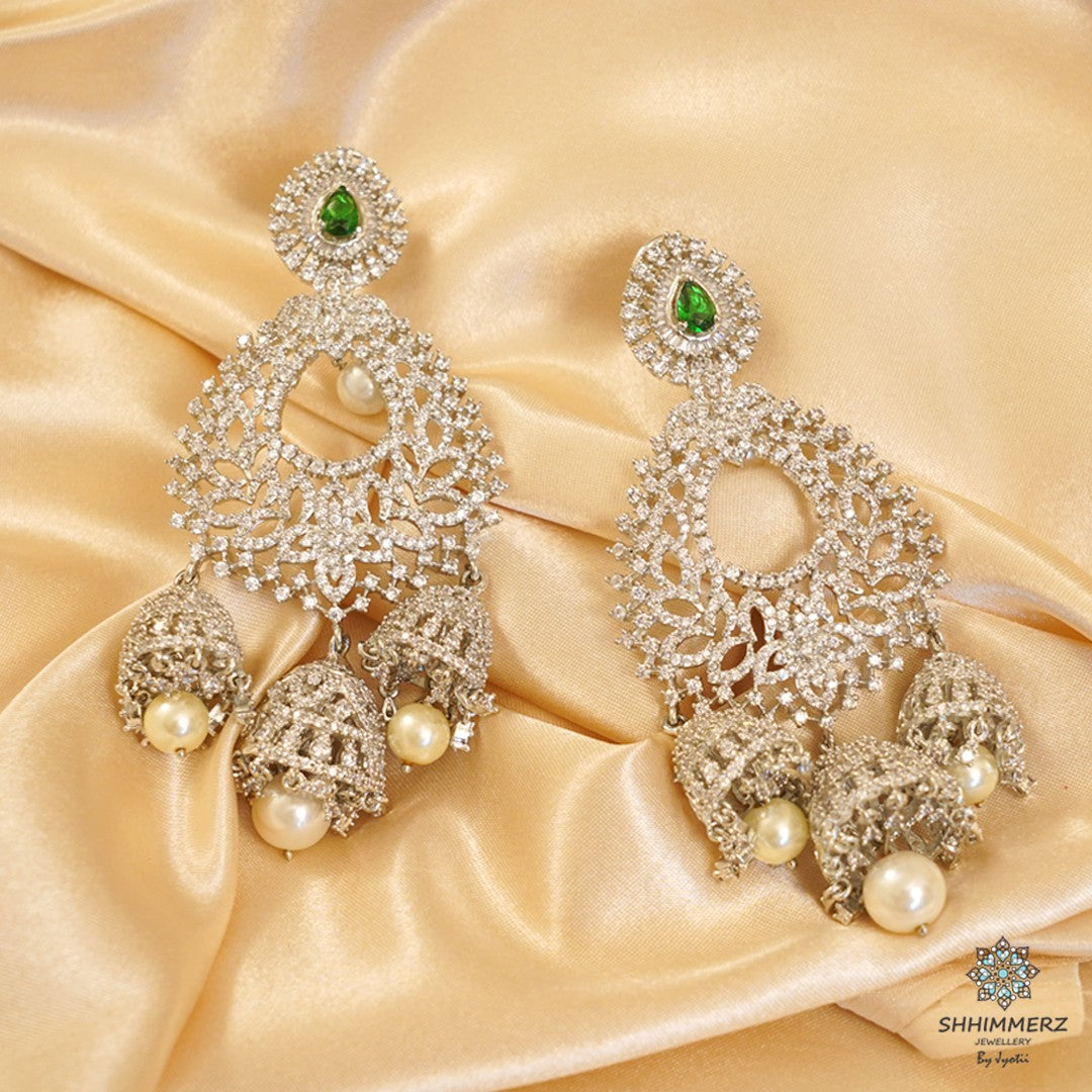 Princess Cut Danglers