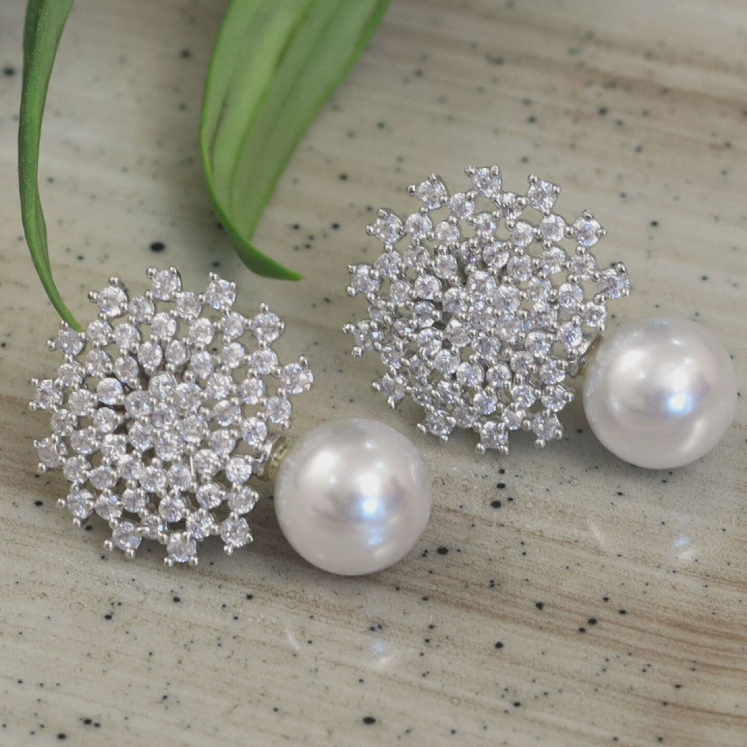 Cluster with Pearl Drop