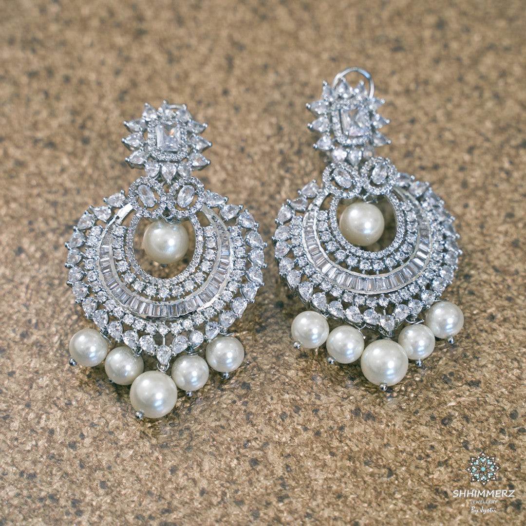 Pearl Drop Chandbali