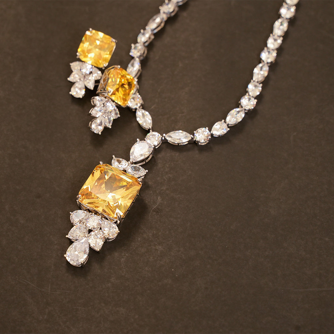 Yellow Sapphire Neckpiece