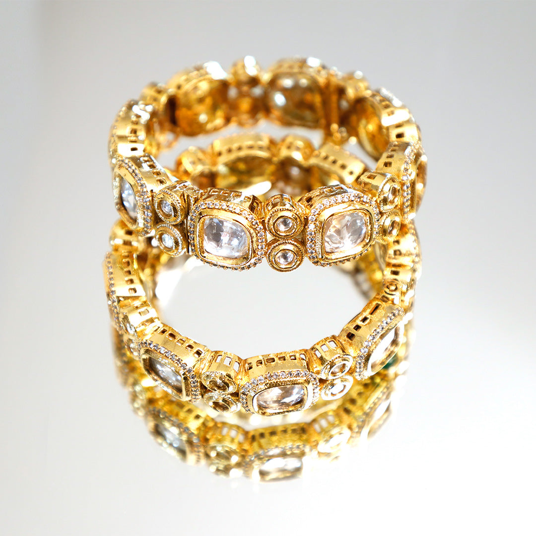Polki Bangles
