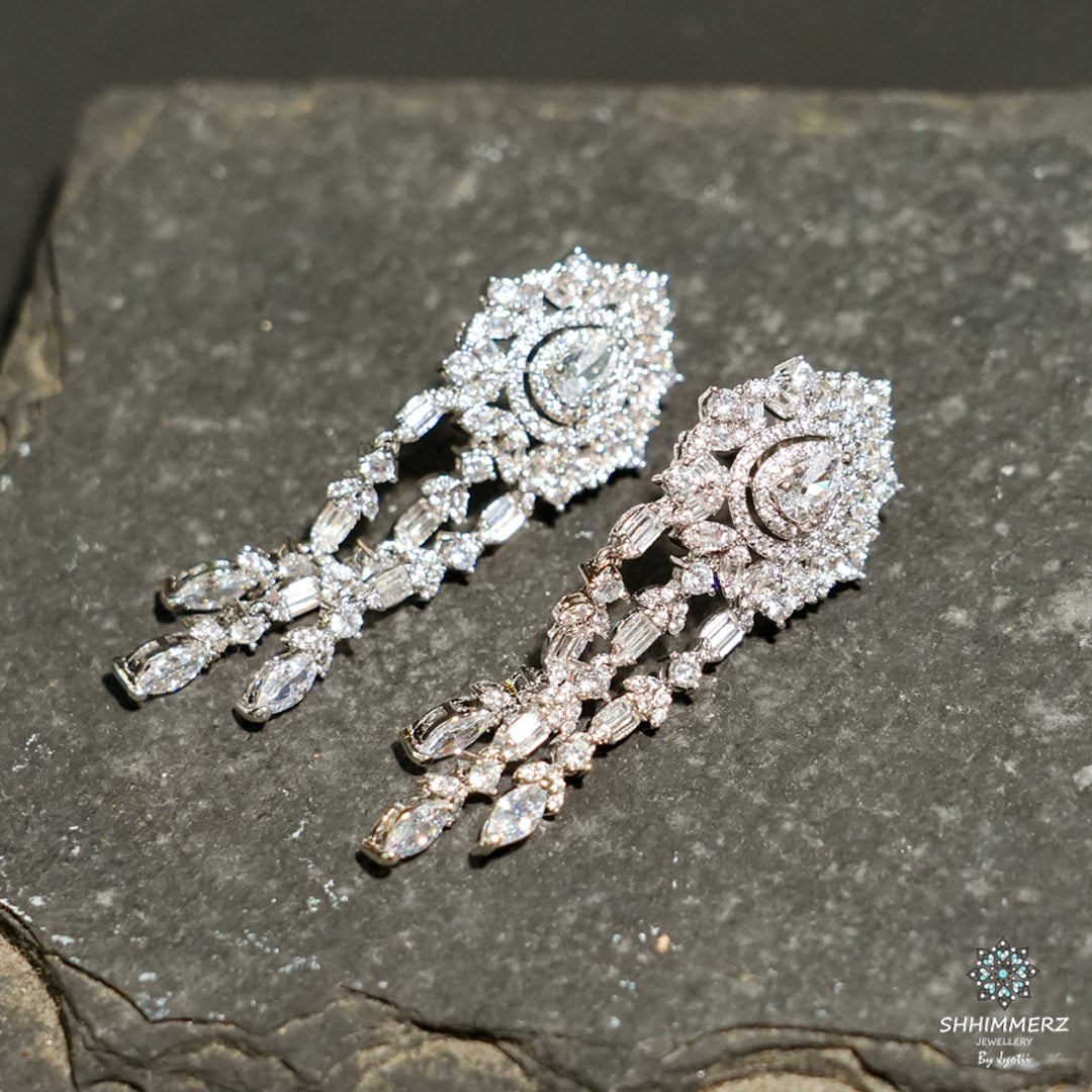 Diamond Tassel earrings