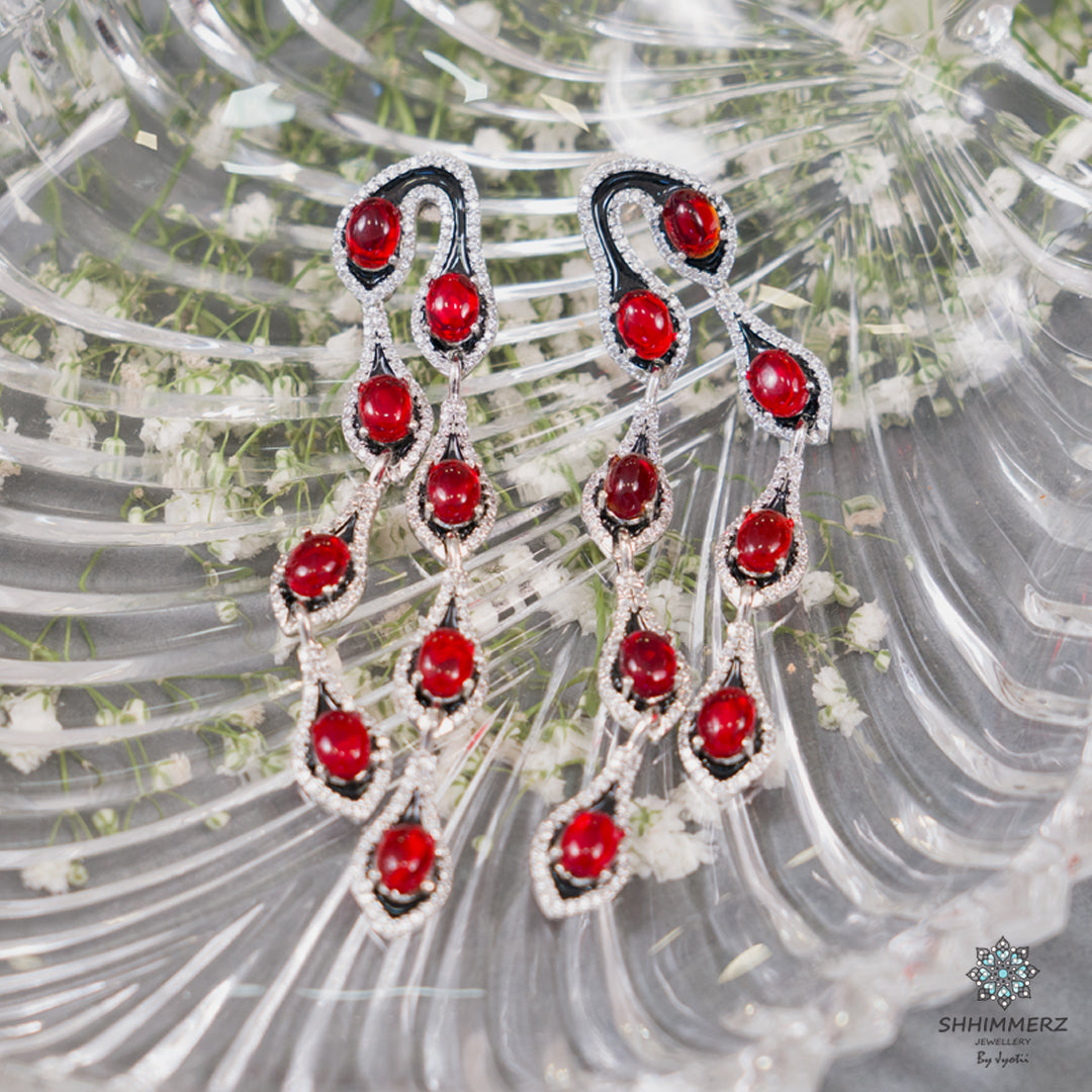 Sleek Two layer Earrings