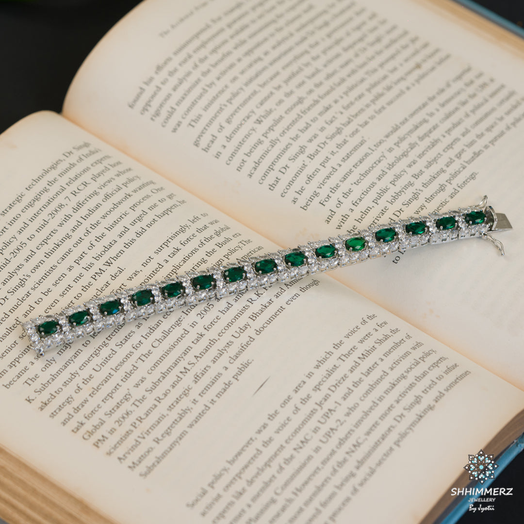 Square Green Bracelet