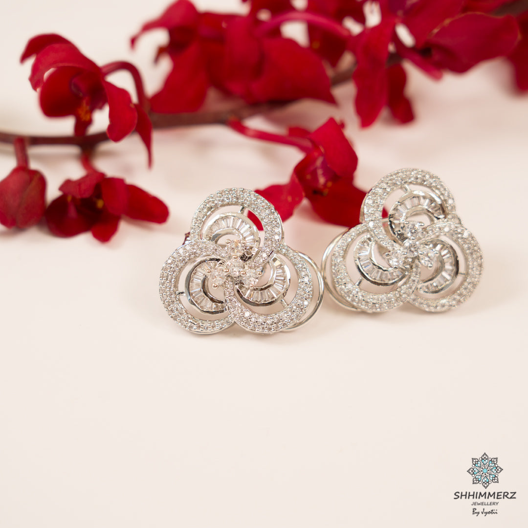 Trio Spiral Earrings