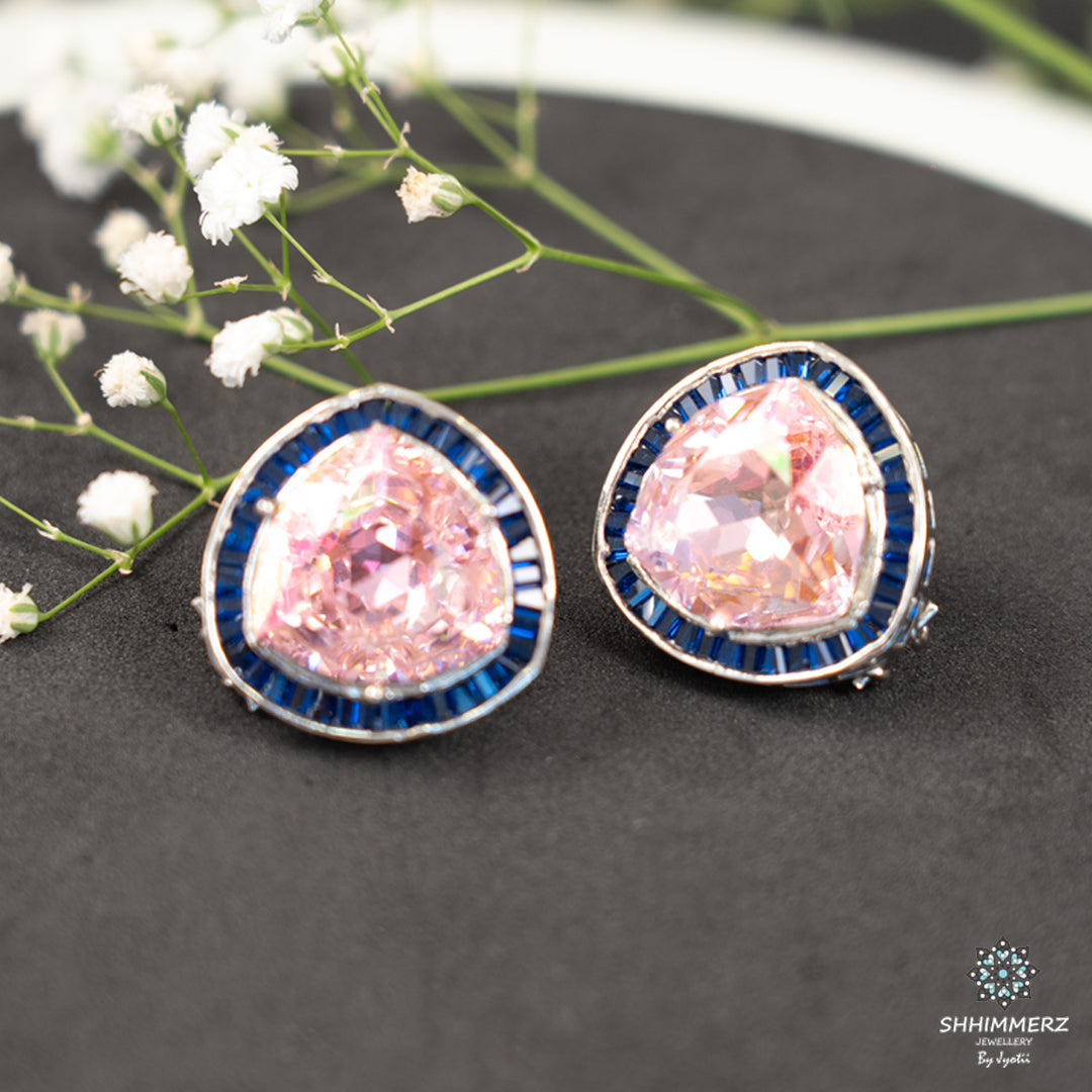 Tri Swarovski Studs