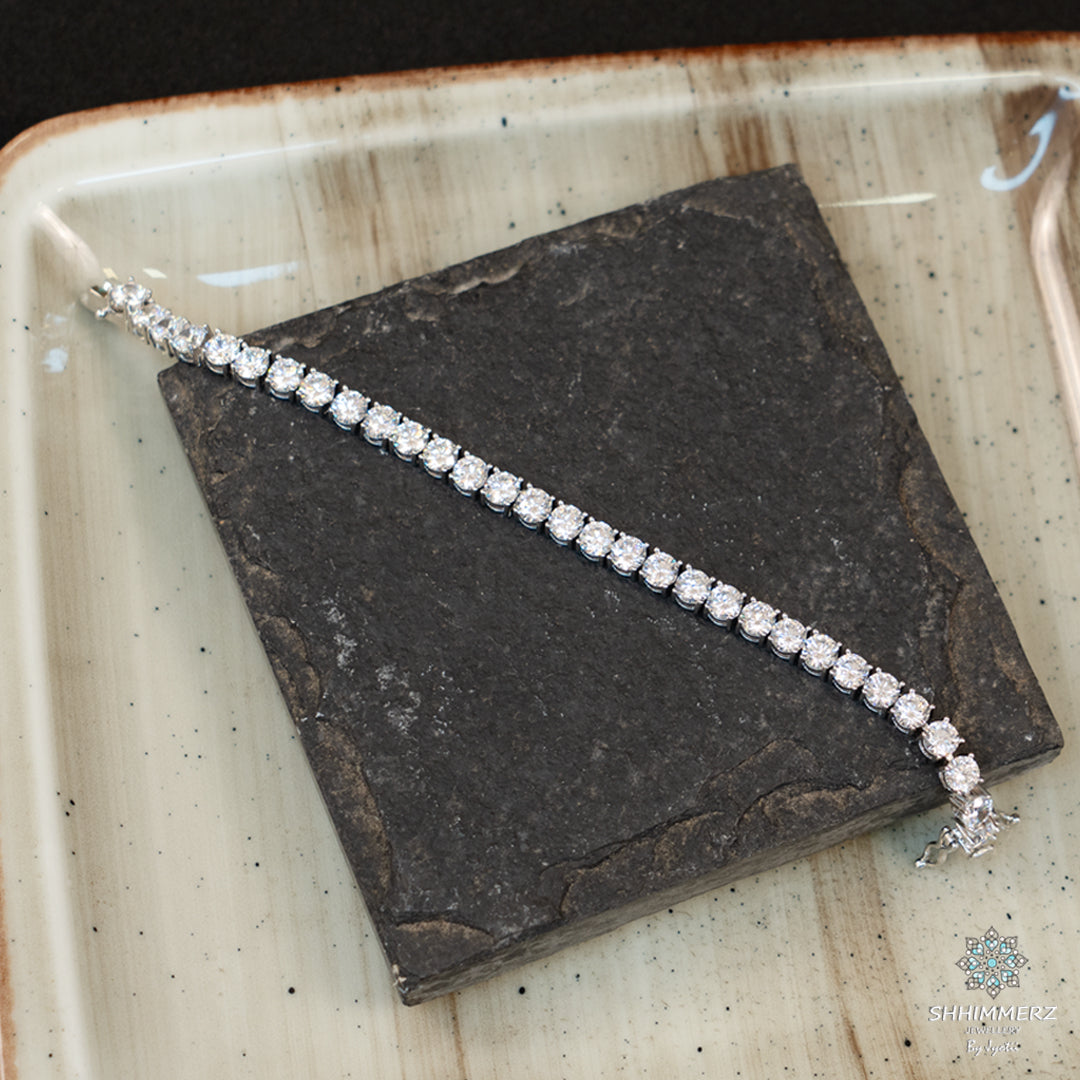 Round Tennis Bracelet