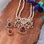 Sparkling Ruby Kundan Neckpiece