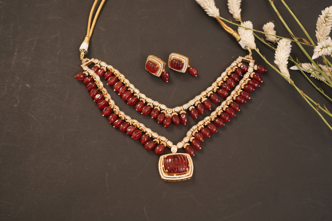 Dual Layer Ruby Set