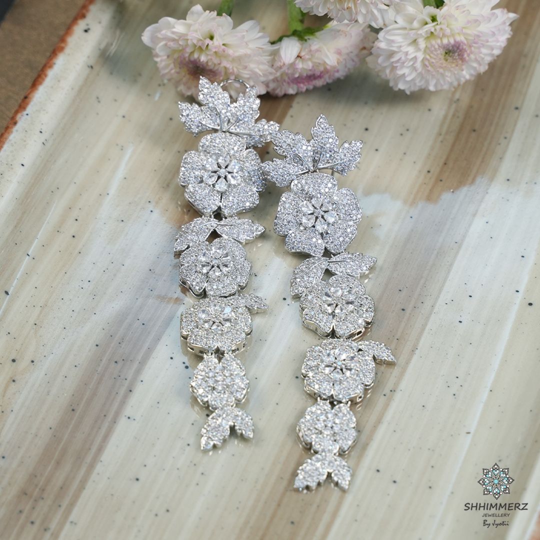 Diamond Layered Earrings