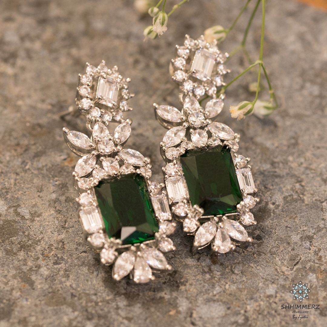 Tiny Square Earrings