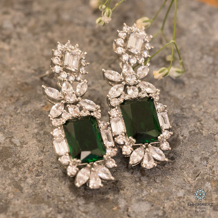 Tiny Square Earrings