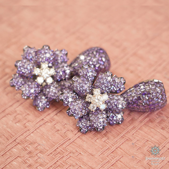 3D Floral Earrings