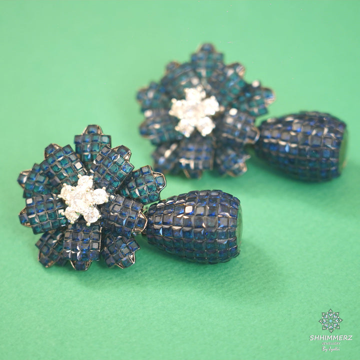 3D Floral Earrings