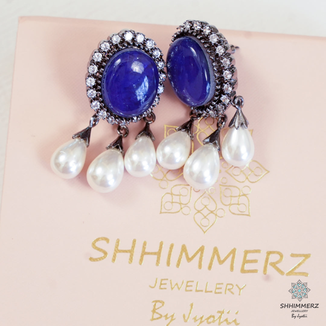 Stone Drop Earrings