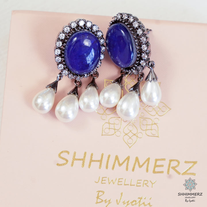 Stone Drop Earrings