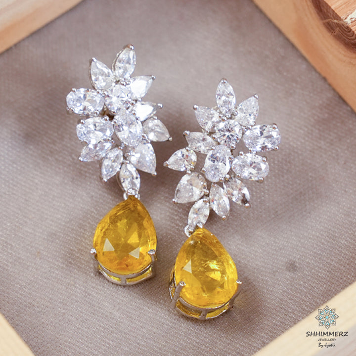 Cluster Coloured Earrings