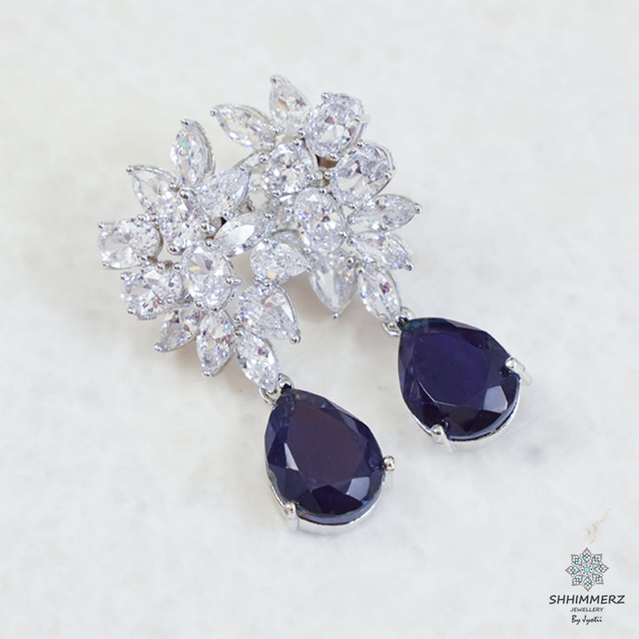 Cluster Coloured Earrings