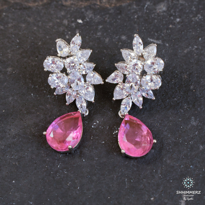 Cluster Coloured Earrings