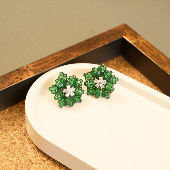 Flower Invisible Studs