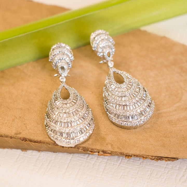 Baquette Stiff Earrings