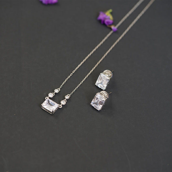 Swarovski Pendant with Studs