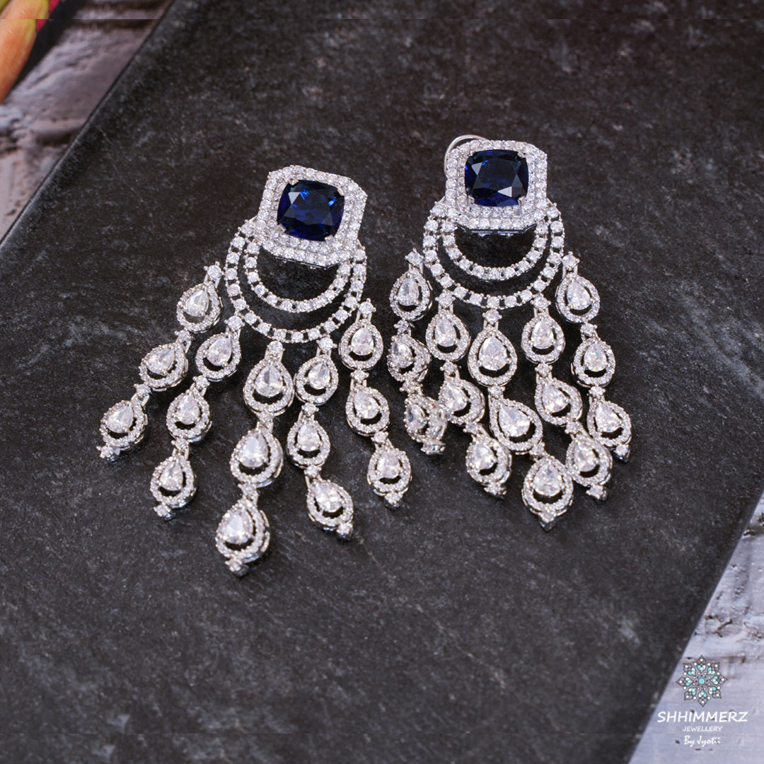 Emerald Dangling Earrings