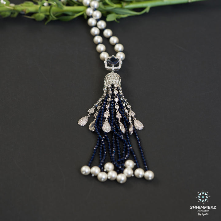 Blue Tassel Drop