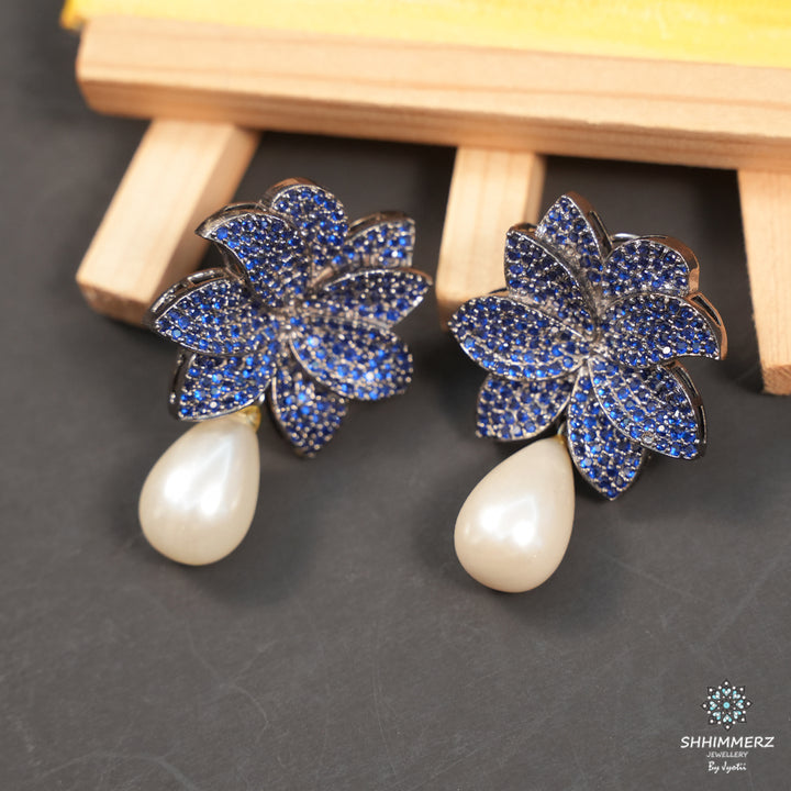 invisible Flower Earrings