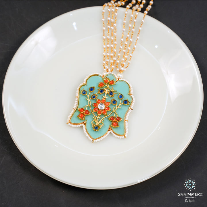 Hema Lotus Neckpiece