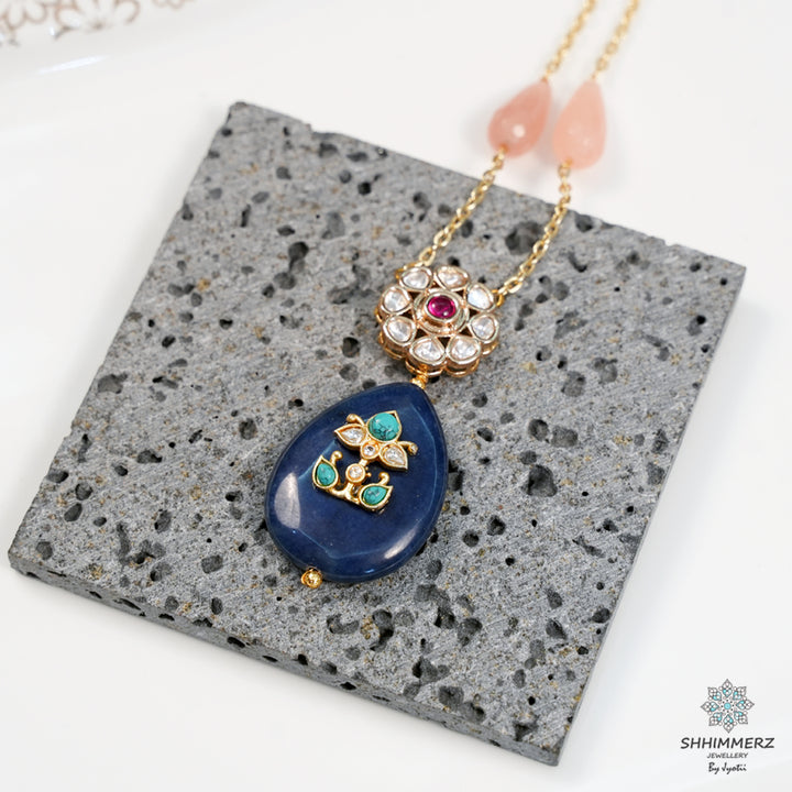 Blue Drop Neckpiece .