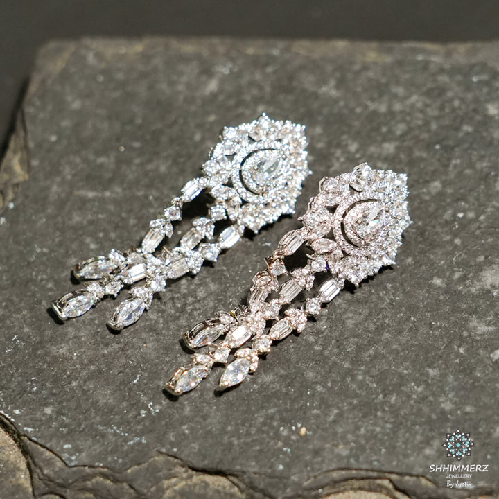 Diamond Tassel earrings