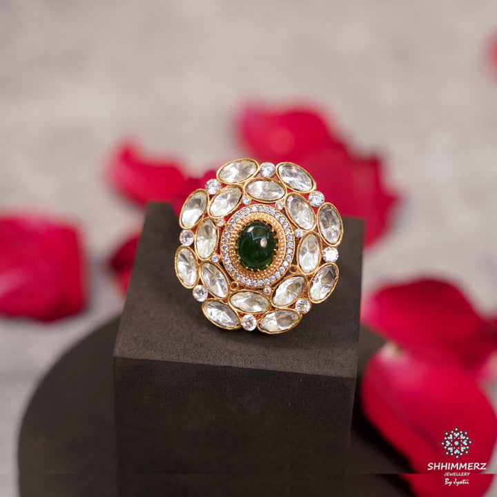 Bold Emerald Ring