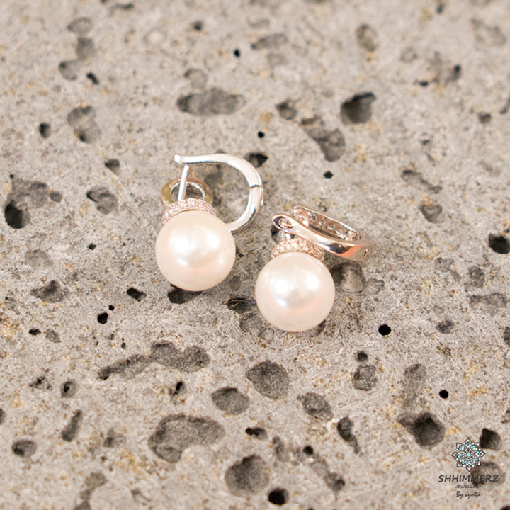 Pearl Hoops