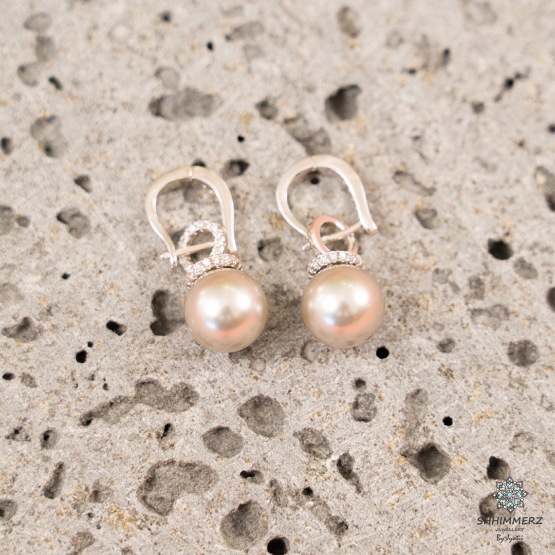 Pearl Hoops