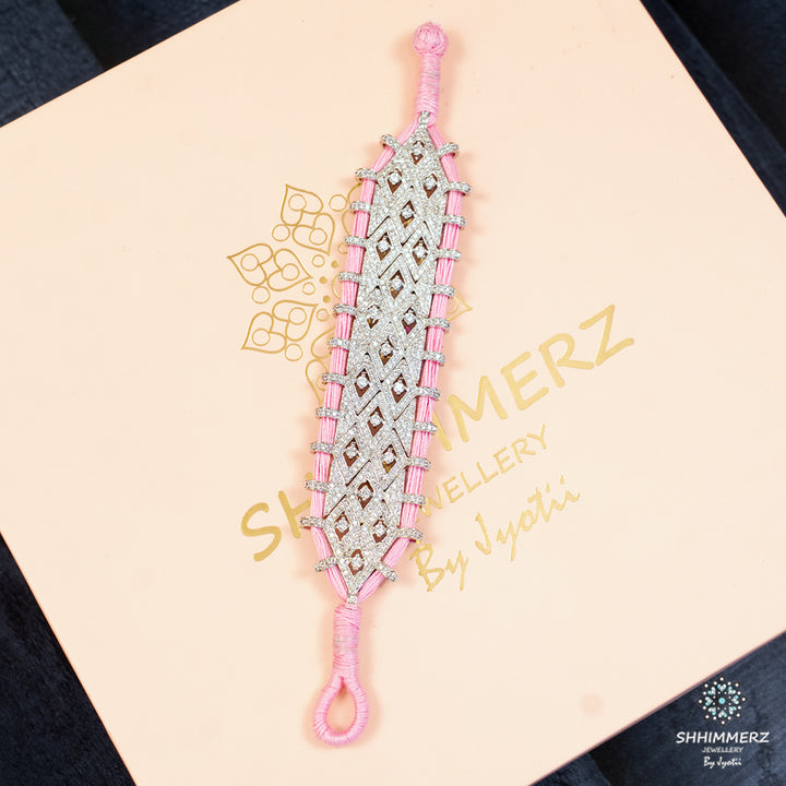 Triangle Woven Handbling .