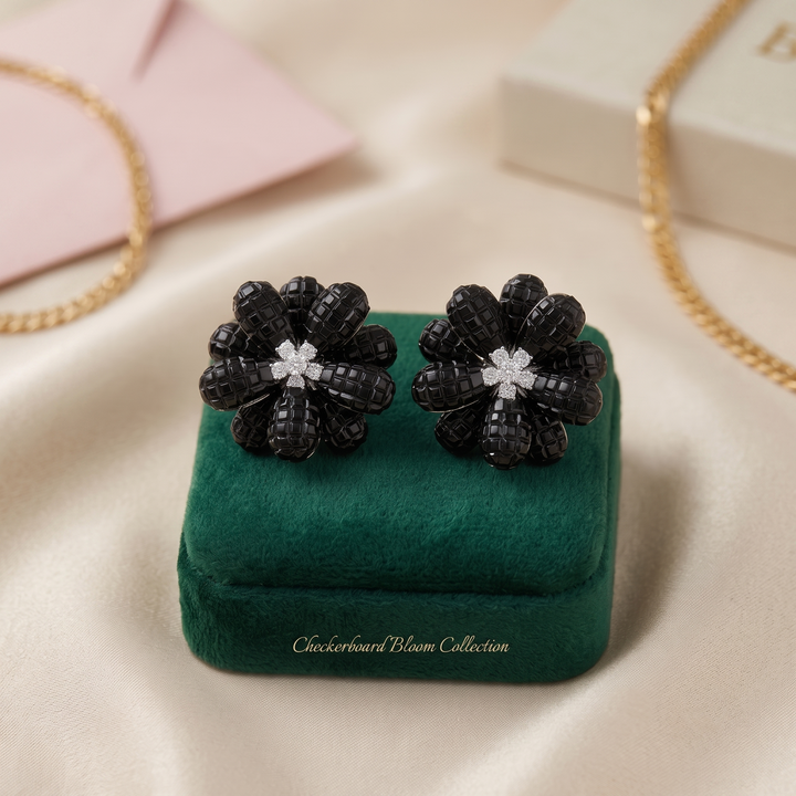 Dual  Floral Studs