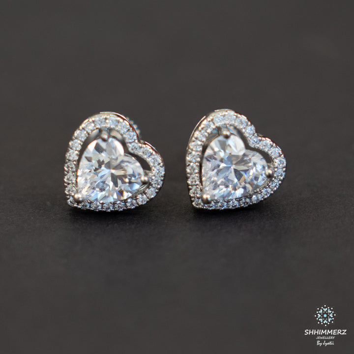 Heart Studs