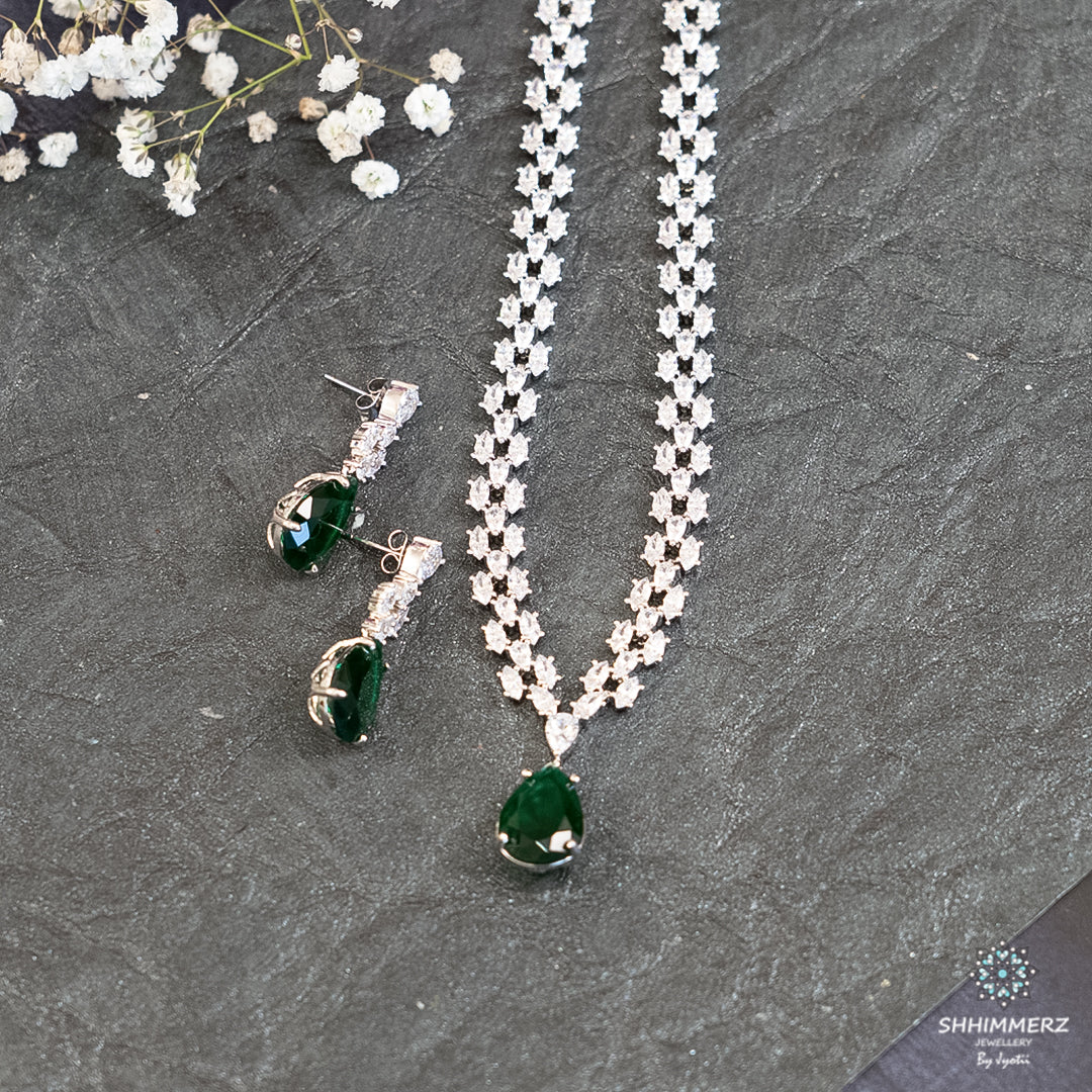 Linked Pink Neckpiece