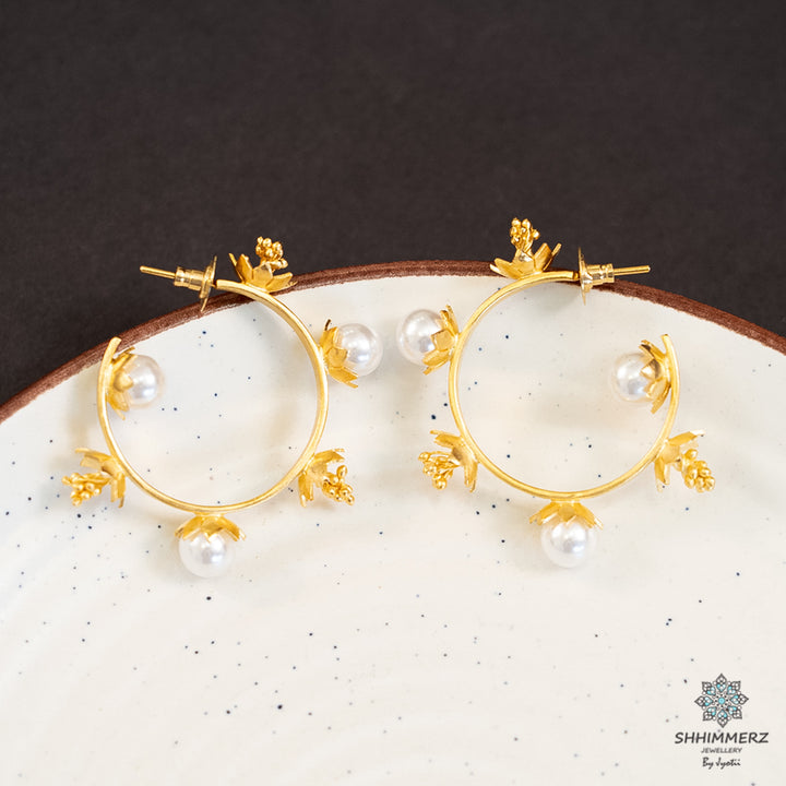 Pearl Hoops