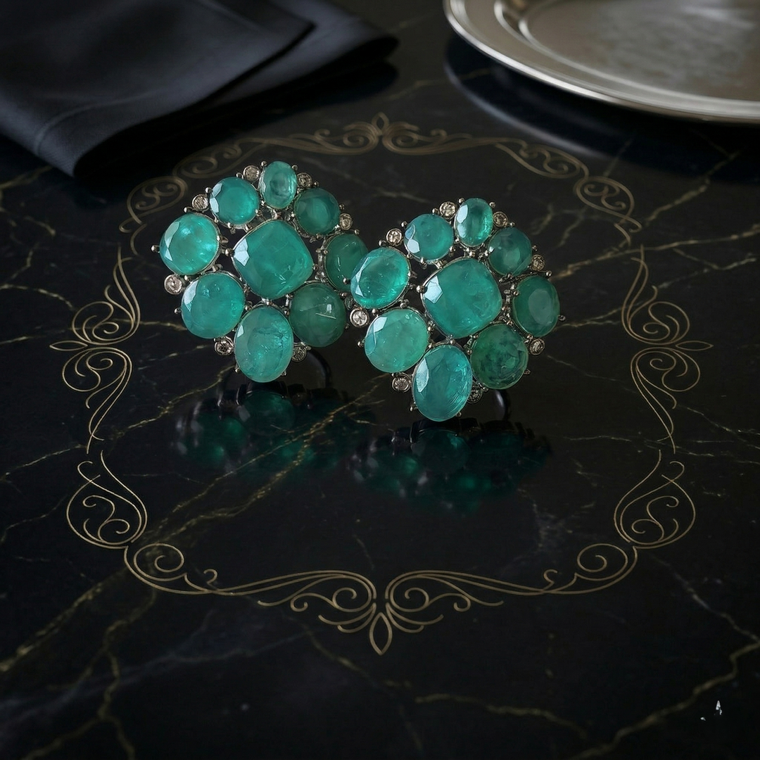 Cluster Earrings