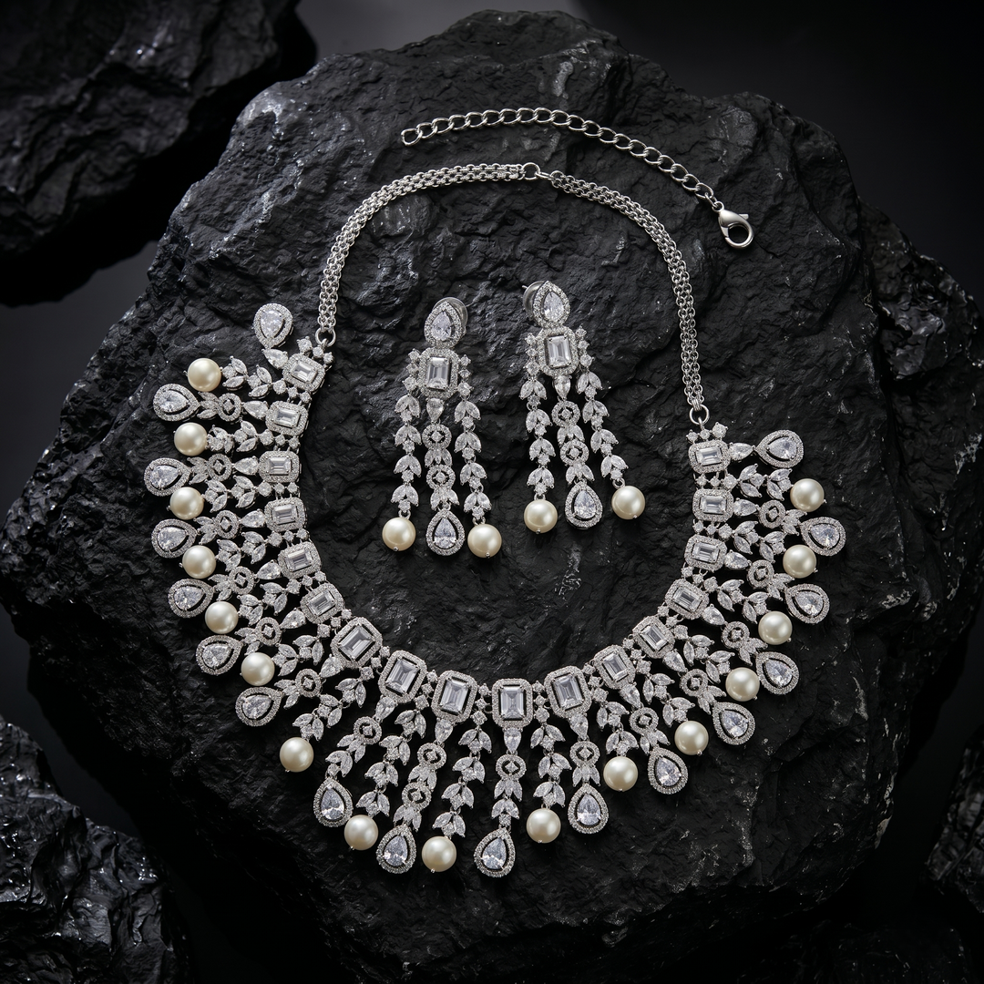 Ruby Pearl Set