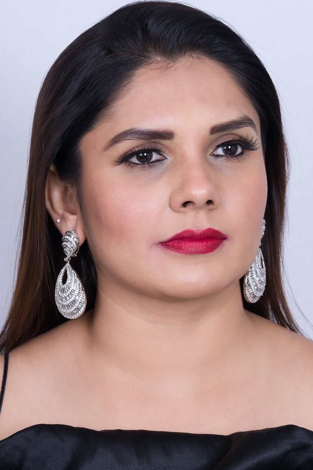 Baquette Stiff Earrings