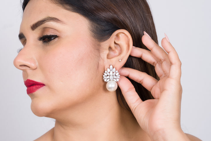 Diamond Drop Earrings