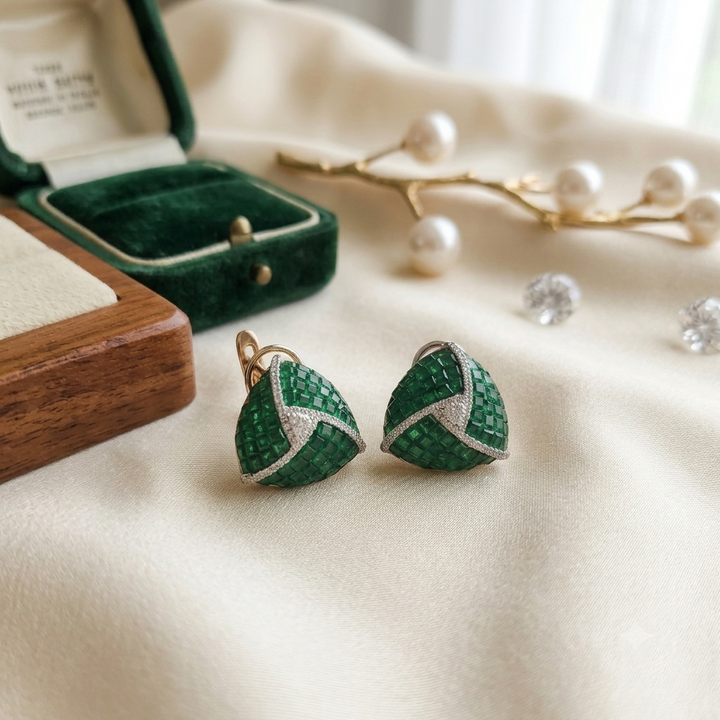 Tri Earrings