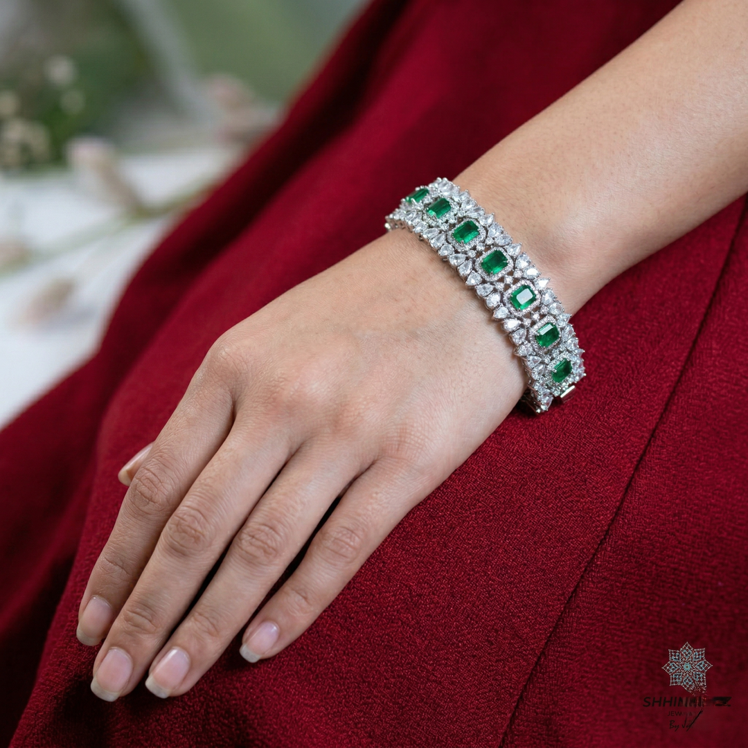 Gloria Emerald Bracelet