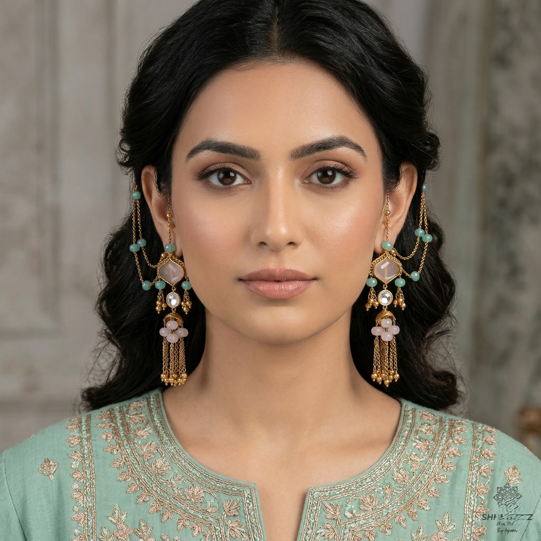 Aasmani Earrings