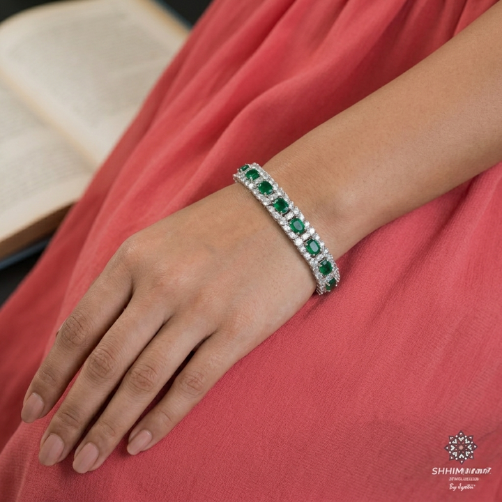 Square Green Bracelet