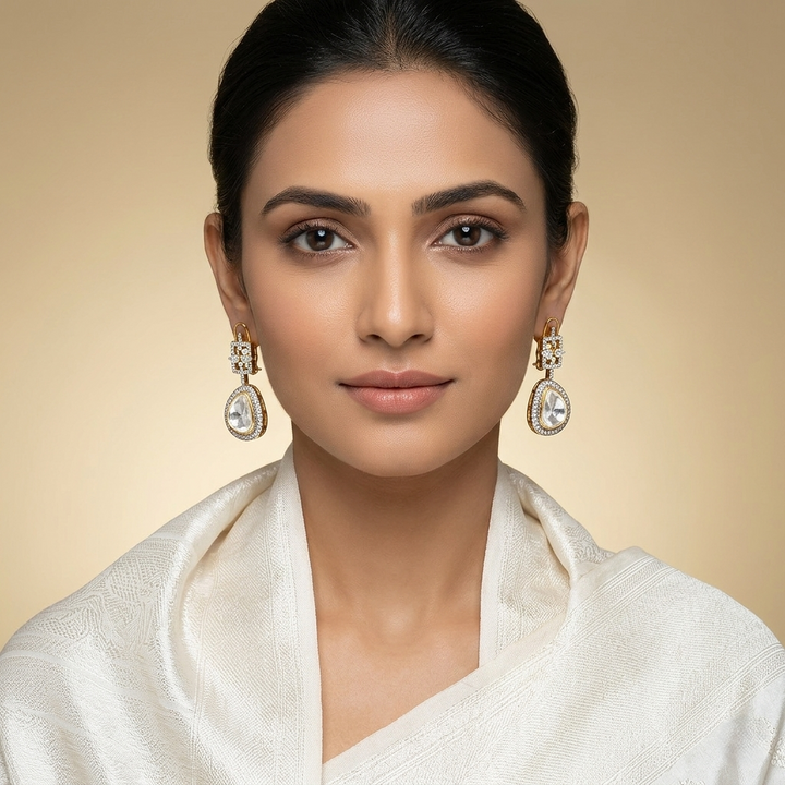 Studs Drop Earrings