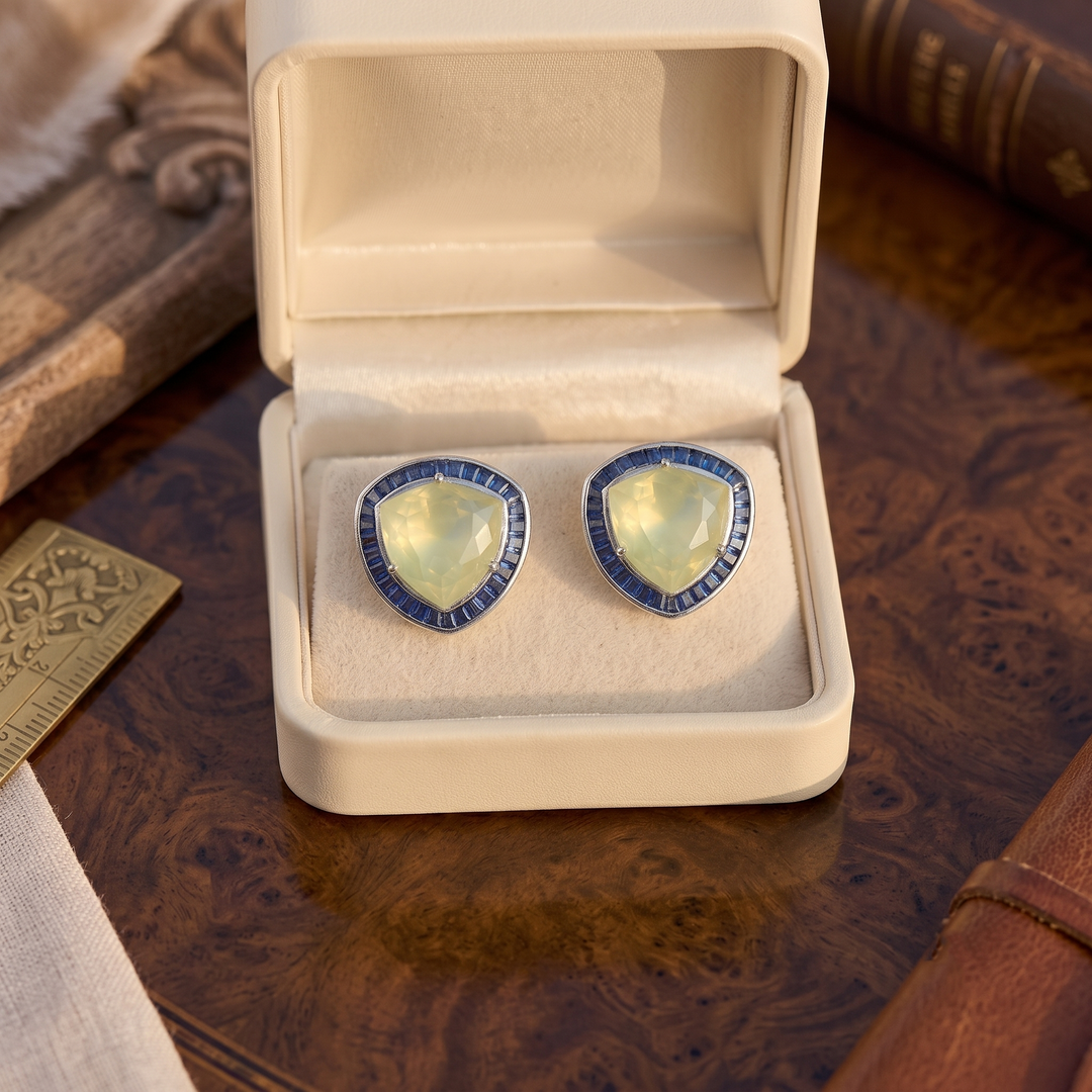 Tri Swarovski Studs